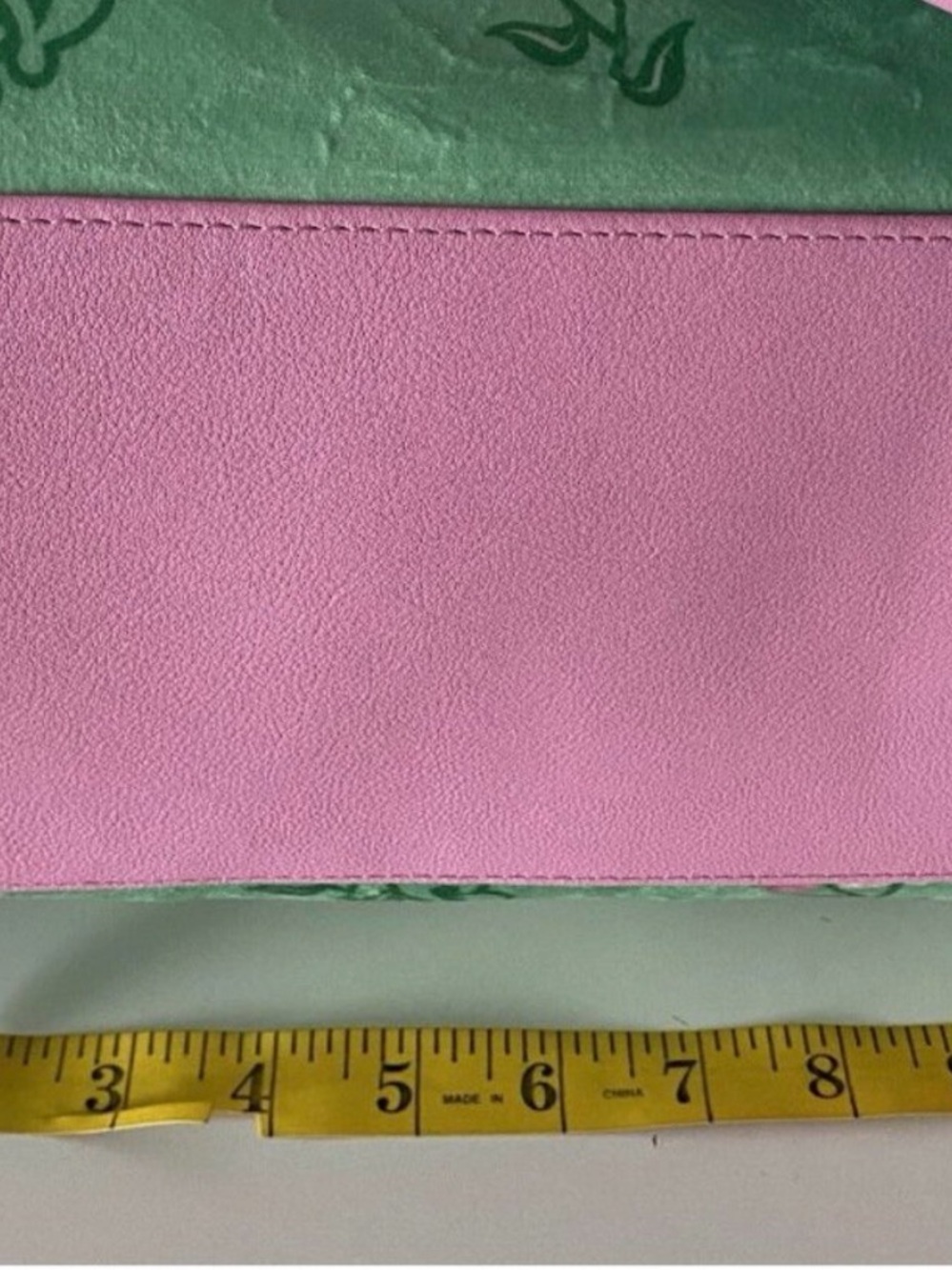 NWT Juicy Couture Retro Pink & Green Barrel Satchel with Cherry Gelato Accent - Picture 9 of 12